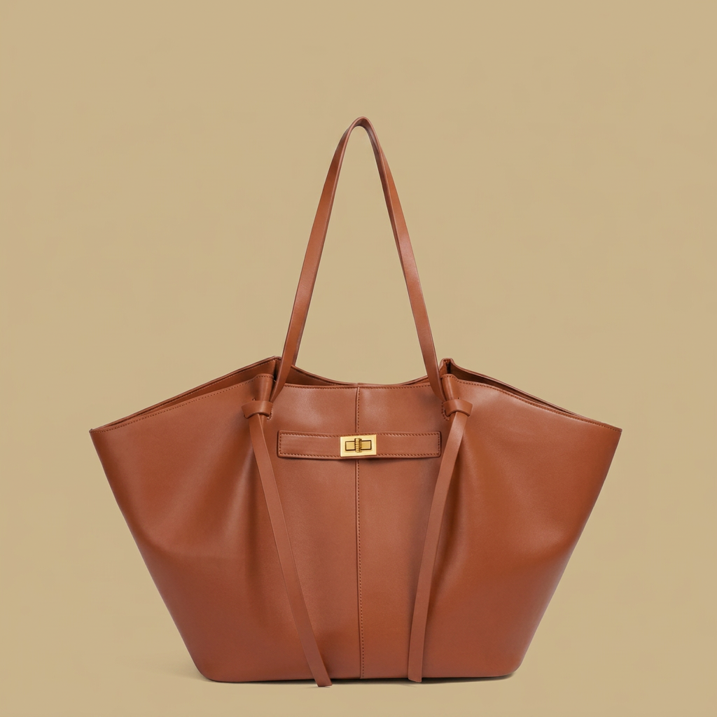 Bolso Tote para Mujeres - Gran Bolso de Cuero con Alas