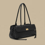 Bolso de Hombro con Costura Acolchada