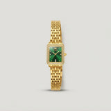 Reloj Metálico Rectangular de Pulsera