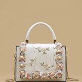 Bolso Bandolera con Encaje Floral