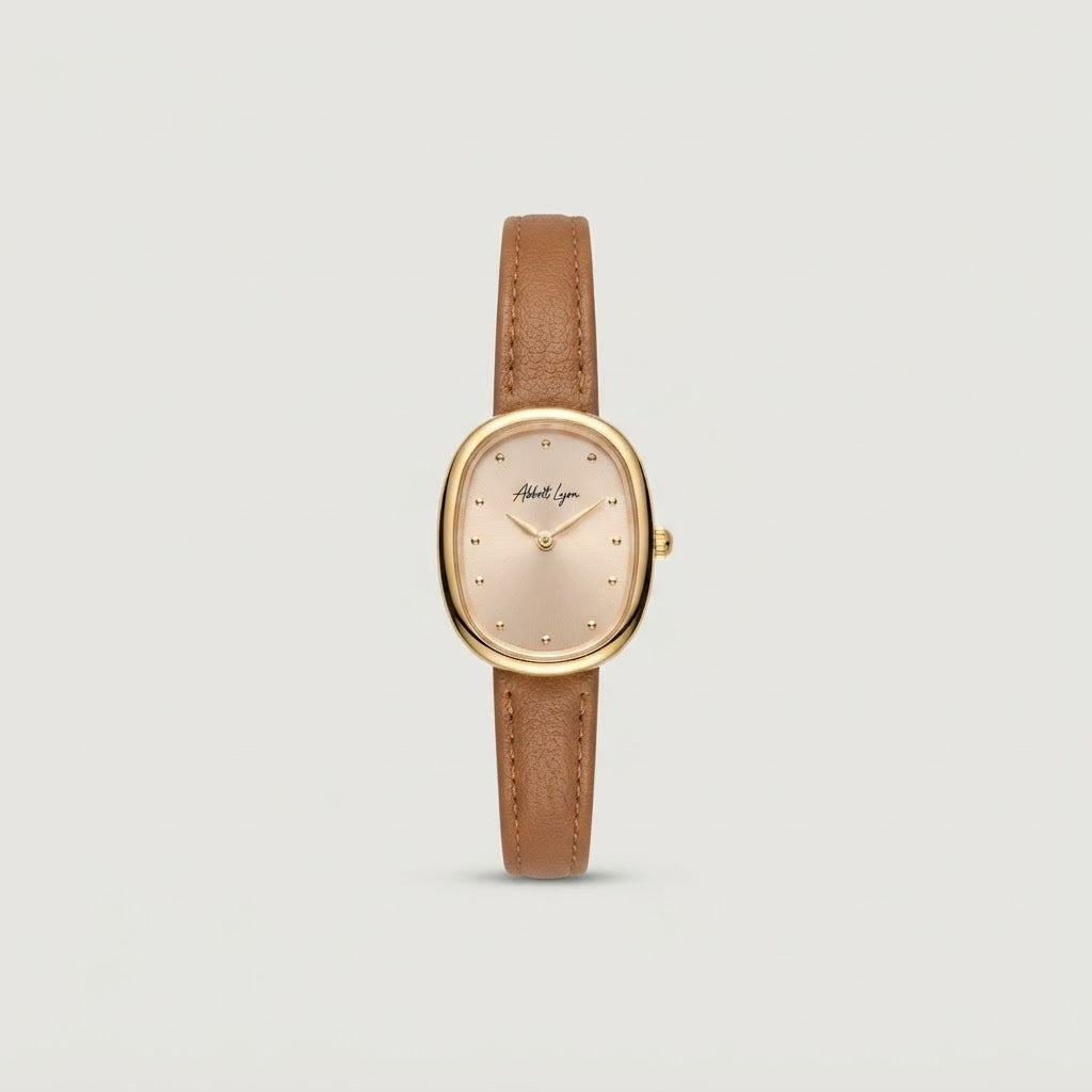 Reloj de Malla con Cristales