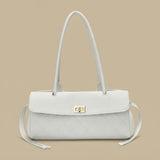 Bolso de Hombro con Costura Acolchada