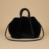 Bolso Cruzado Diseño Nube de Felpa