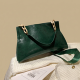 Bolso de Hombro con Correas de Cadena