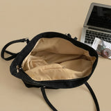 Bolsa Tote con Frontal Plisado
