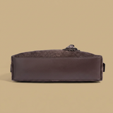 Bolso de Hombro con Acento de Borlas