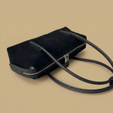 Bolso de Hombro con Doble Cierre