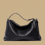 Bolso de Hombro de Cuero Suede Genuino