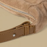 Bolso Hobo con Textura de Ante