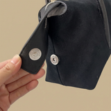 Bolso de Hombro con Doble Cierre