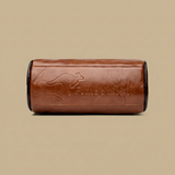 Bolso Bandolera de Cuero Estructurado con Solapa