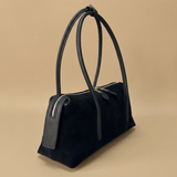 Bolso de Hombro con Doble Cierre