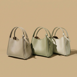 Bolso de Hombro con Hebilla Dorada