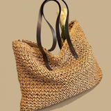 Bolso Tote con Textura Tejida