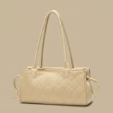 Bolso de Hombro con Costura Acolchada