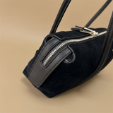 Bolso de Hombro con Doble Cierre